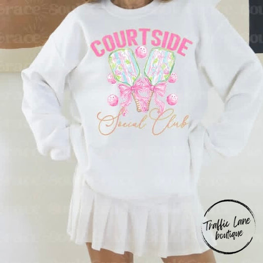 Courtside Social Club Pickleball Shirt