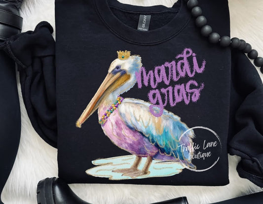 Mardi Gras Pelican or Gator Party Shirts