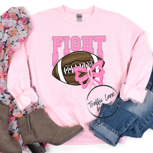 Fight Football Butterfly Shirt