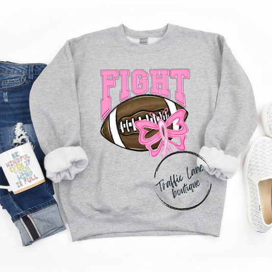 Fight Football Butterfly Shirt
