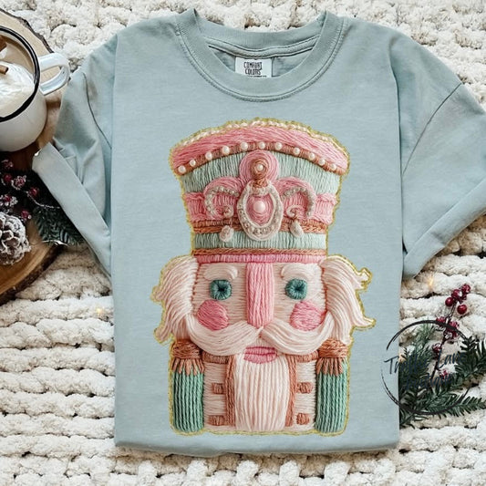 French Knot Nutcracker Shirt