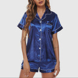 Satin Pajama Loungewear Set