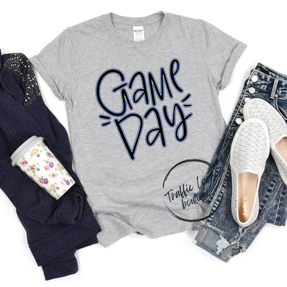 Game Day Lettering - Spirit Shirt