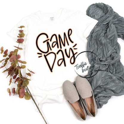 Game Day Lettering - Spirit Shirt