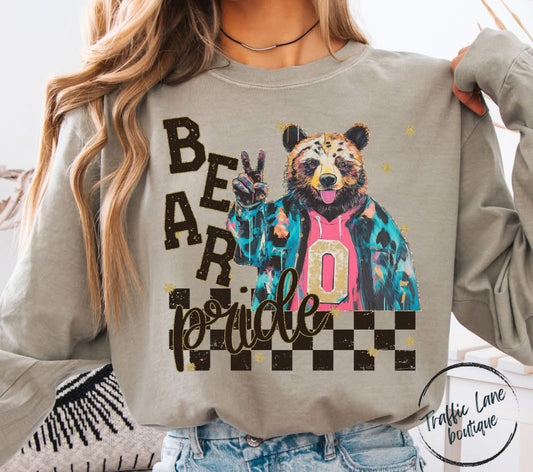Grunge Mascots Bear Pride Shirt