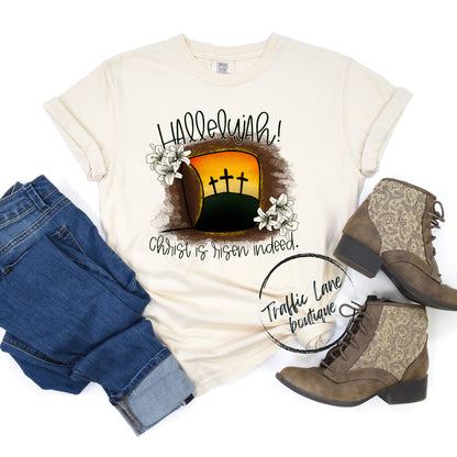 Hallelujah Christ Is Risen Indeed Shirt