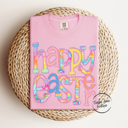 Happy Easter Word Art Shirt