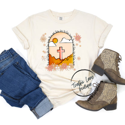 He Is Not Here For He Has Risen Shirt