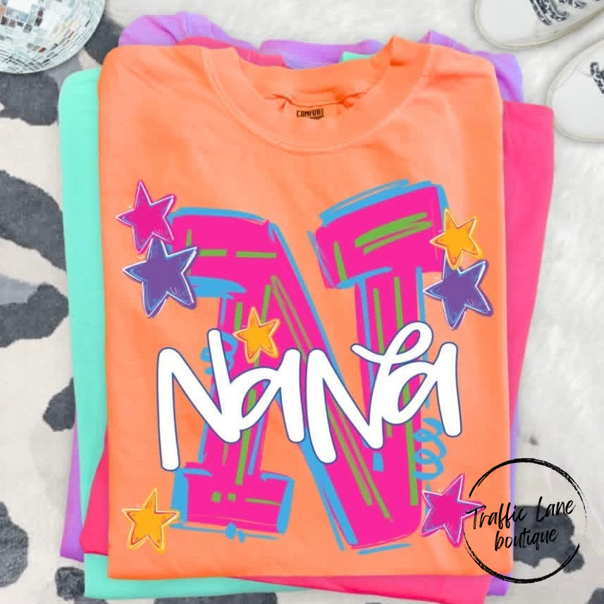 Hype Squad Neon Family Name Customizable Shirt