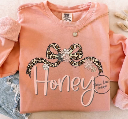 Leopard Bow Mom and Grandma Names