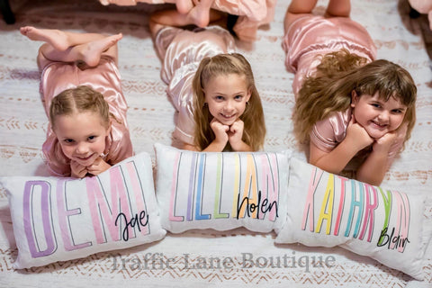 Snuggle Travel Pillows with Personalized Name