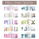 Snuggle Travel Pillows with Personalized Name