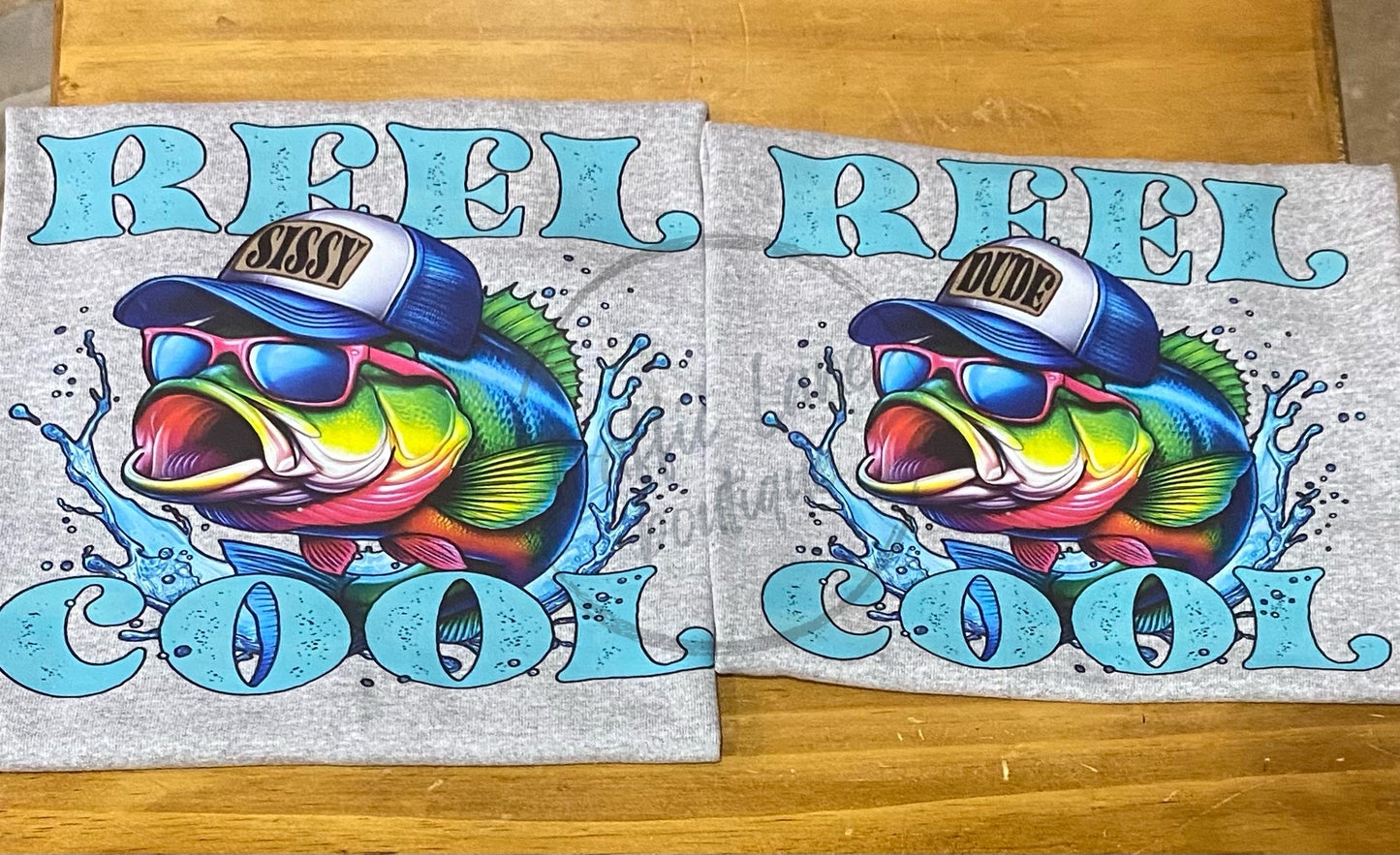Fronts of Sissy and Dude Shirts