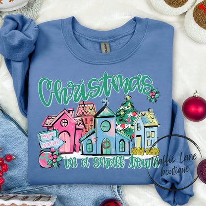 Christmas In A Small Town Shirt