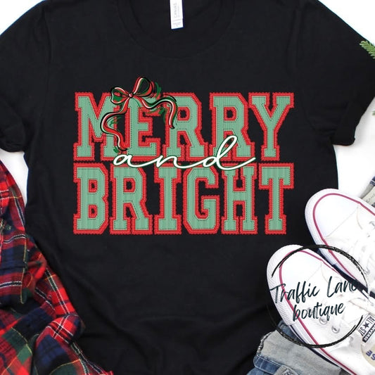 Merry And Bright Prepster Shirt