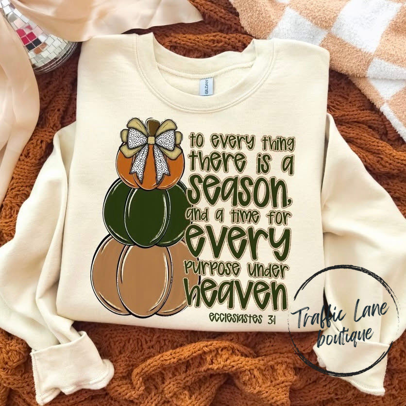 To Every Thing There Is A Season Shirt