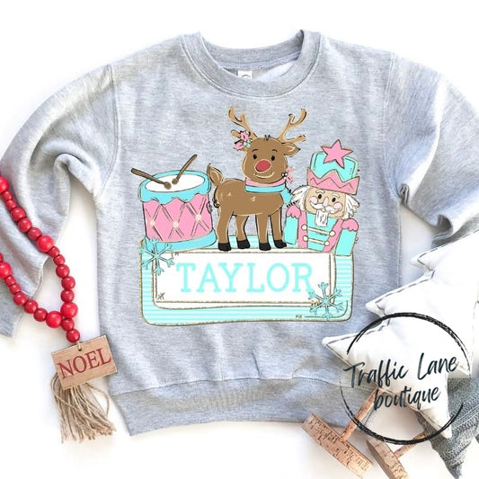 Christmas Name Plates Customizable Shirt
