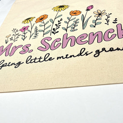 Helping Little Minds Grow Tote Bag