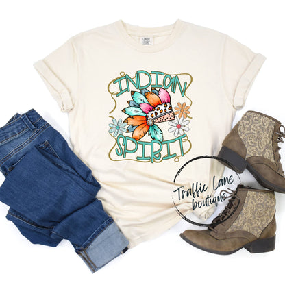 Indian Spirit - Funky Retro Mascot Shirt