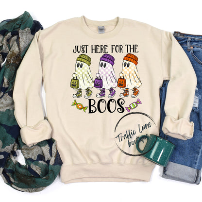 Just Here For The Boos Shirt