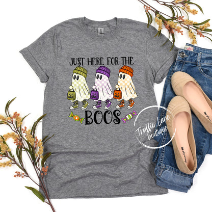 Just Here For The Boos Shirt