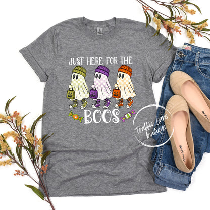 Just Here For The Boos Shirt