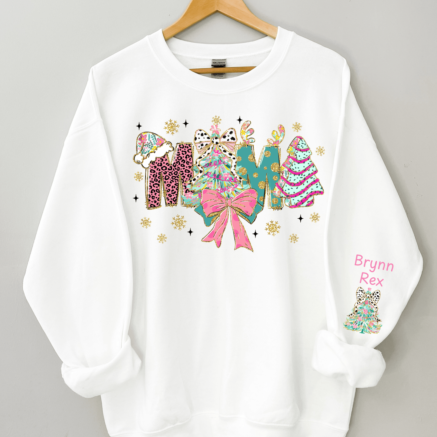 Mama Personalized Sleeve Sweatshirt