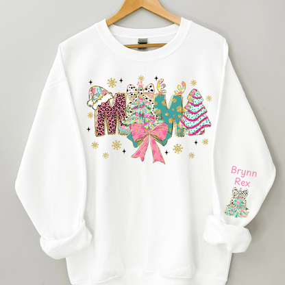 Mama Personalized Sleeve Sweatshirt