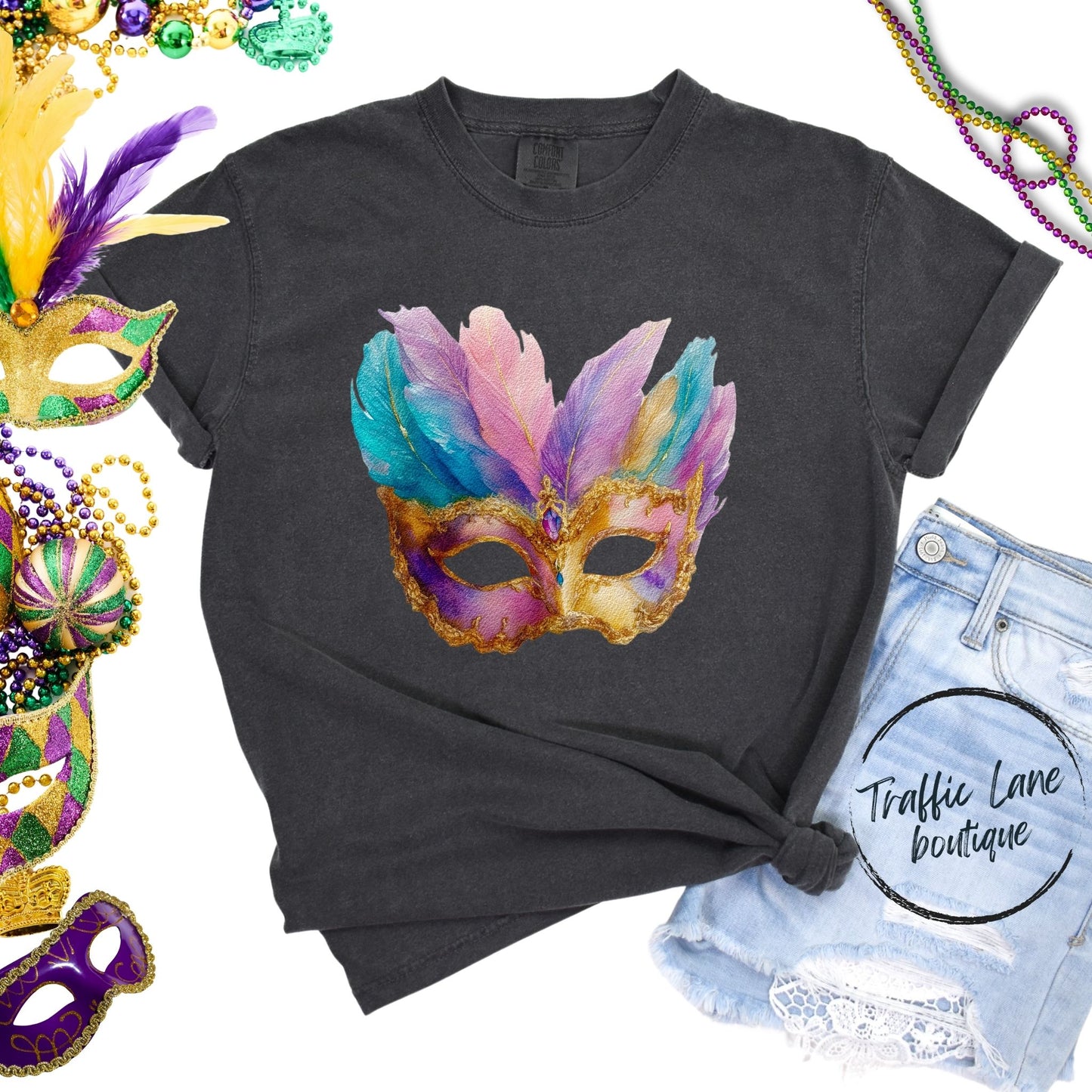 Mardi Gras Mask Shirt