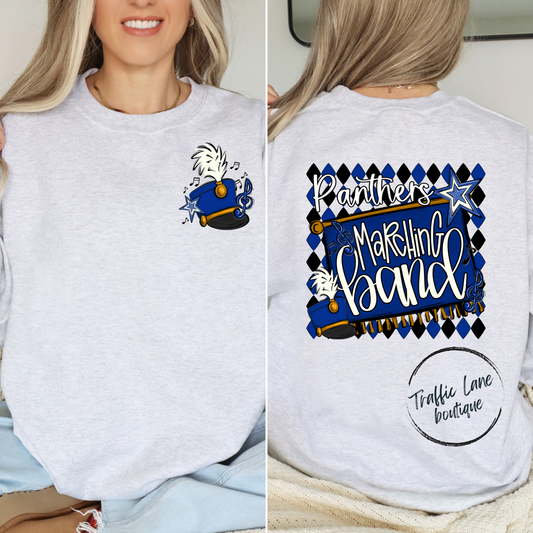 Marching Band Argyle - Panthers - Shirt