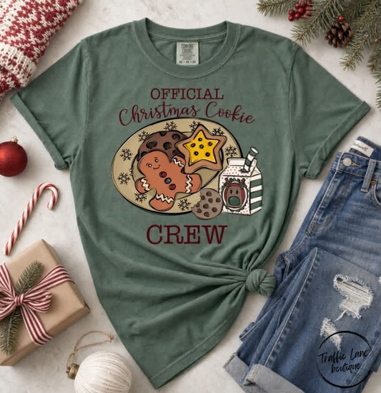 Official Christmas Cookie Crew Shirt