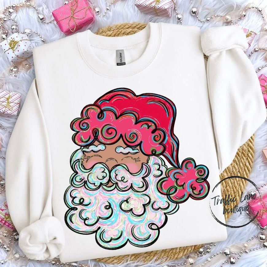 Painted Santa Shirt
