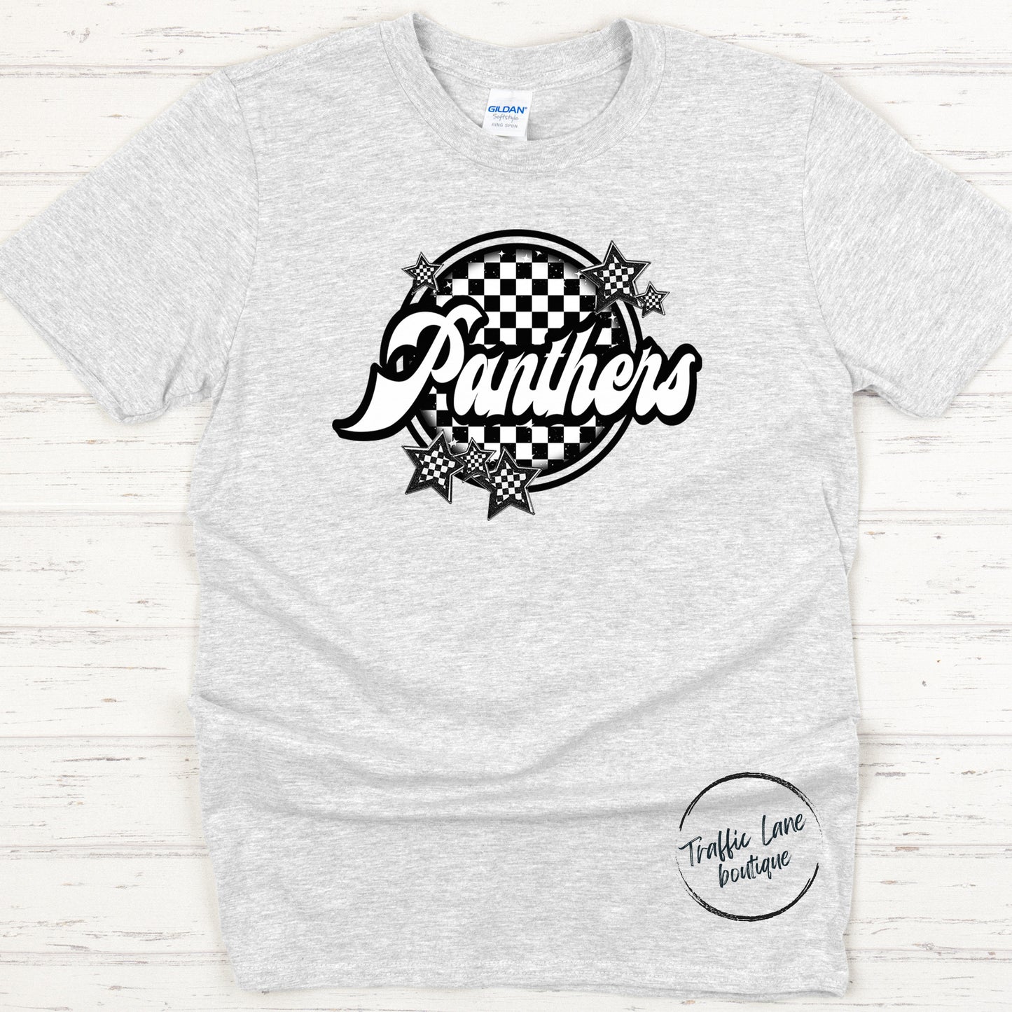 Panthers Checker Mascots Shirt