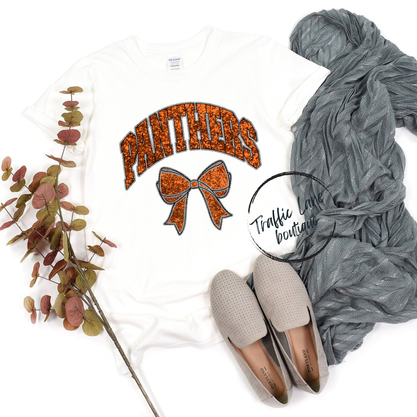 Panthers - Collegiate Glitter Mascots Spirit Shirts