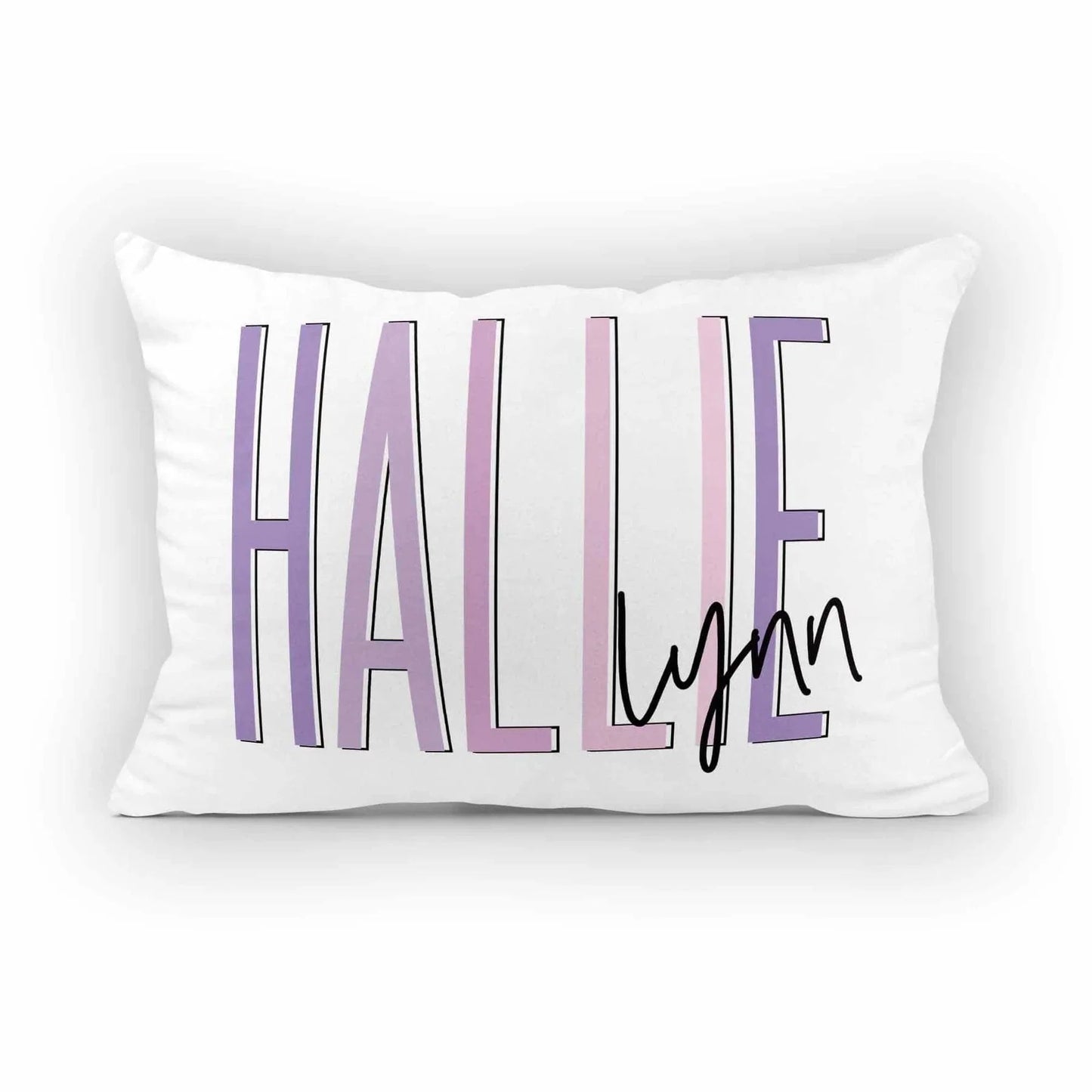 Personalized Outline Name Snuggle Pillow