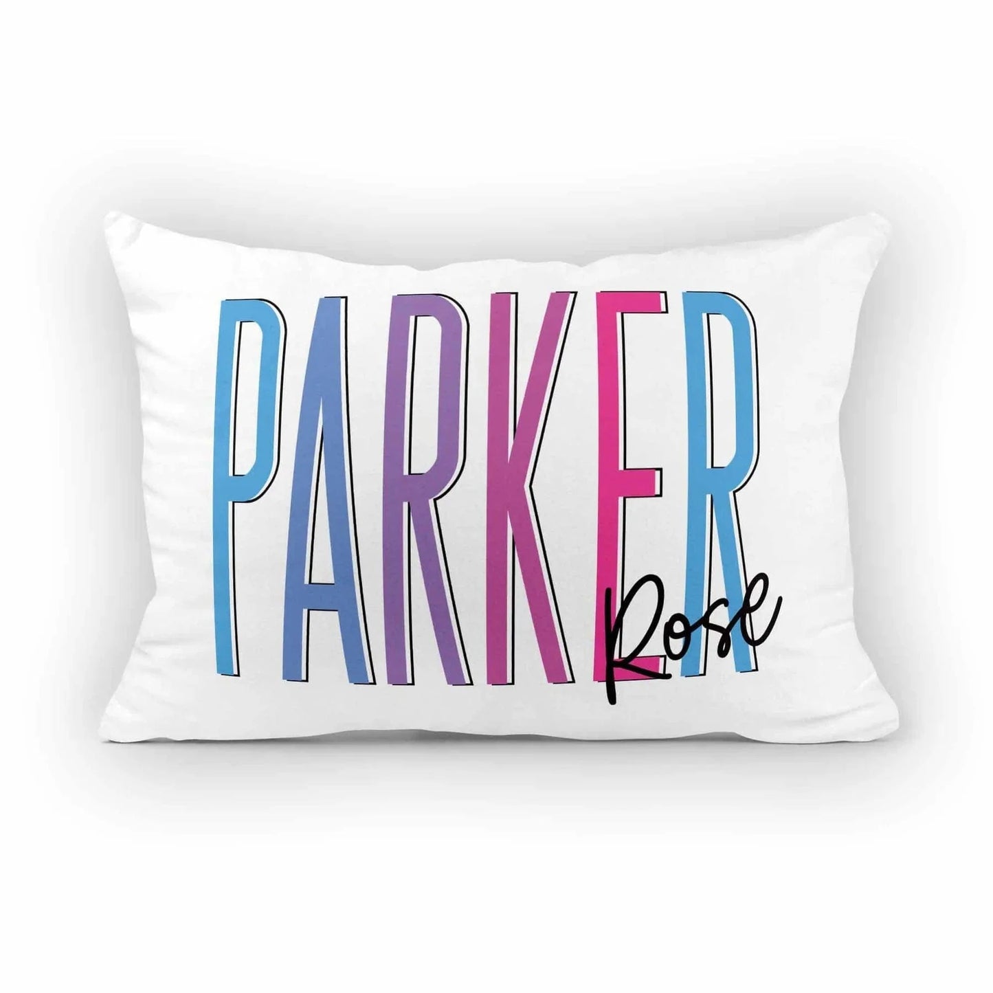 Personalized Outline Name Snuggle Pillow