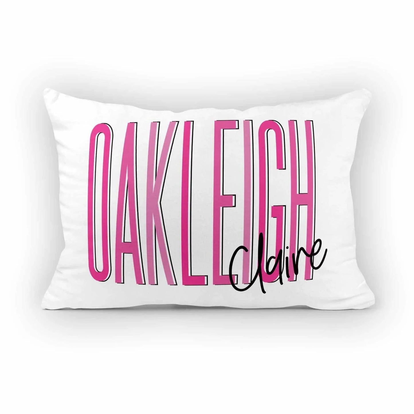 Personalized Outline Name Snuggle Pillow