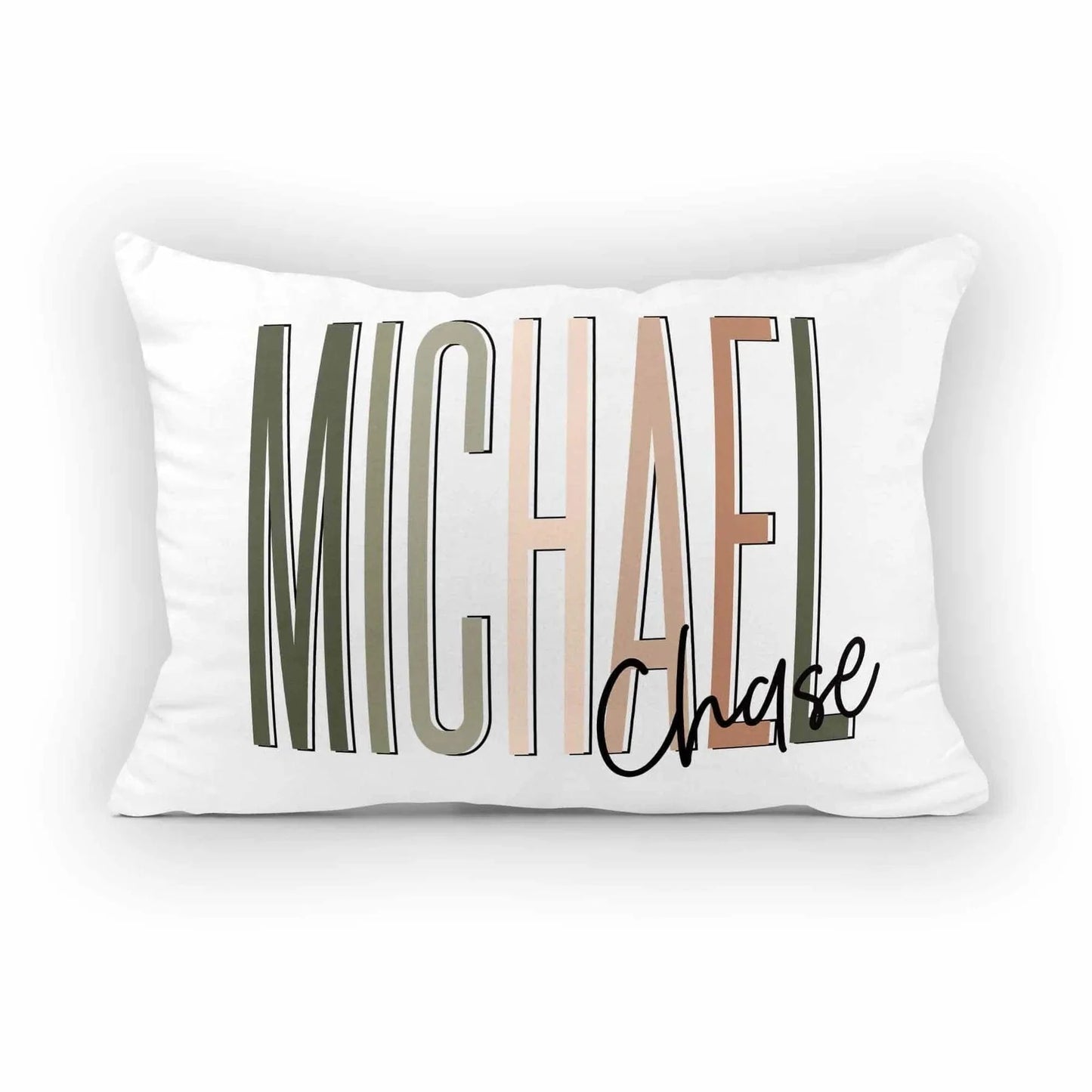 Personalized Outline Name Snuggle Pillow