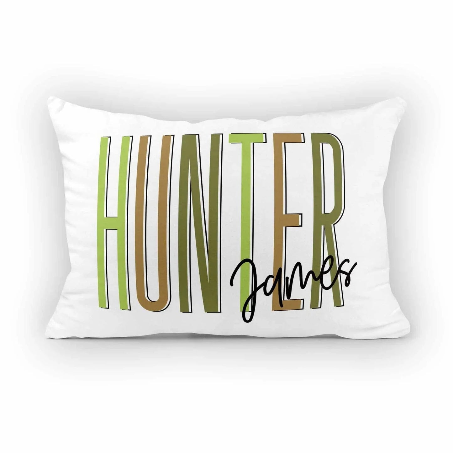 Personalized Outline Name Snuggle Pillow
