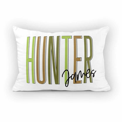 Personalized Outline Name Snuggle Pillow