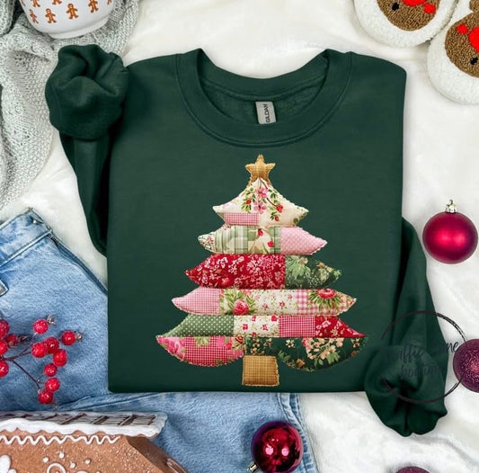 Quilted Elements Tree Shirt
