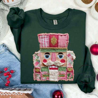 Quilted Elements Nutcracker With Outline Shirt