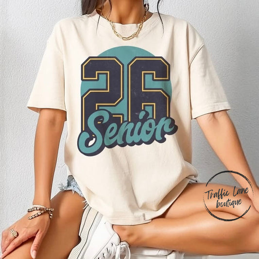 26 Senior Distressed Denim Shirt