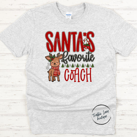 Santa's Favorite Occupation - Customizable Shirt