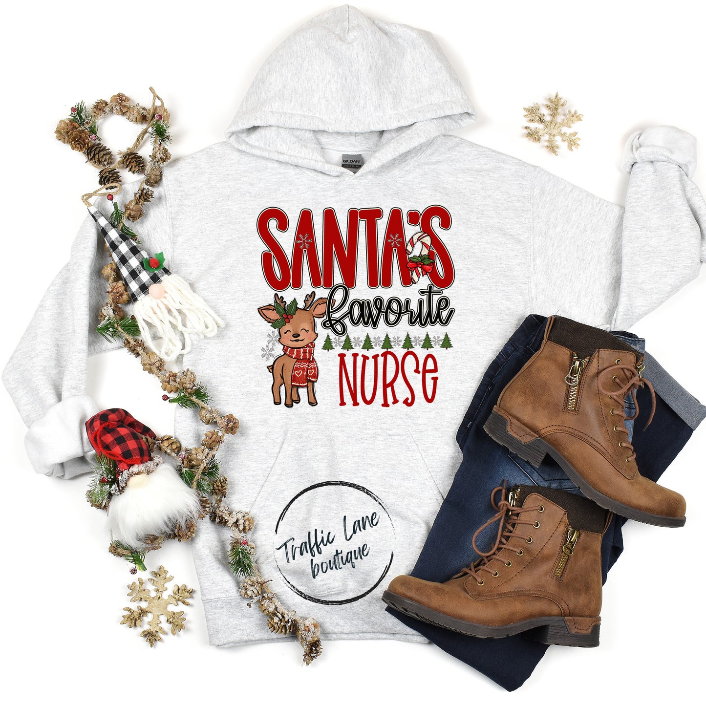 Santa's Favorite Occupation - Customizable Shirt