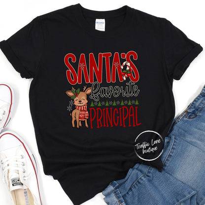 Santa's Favorite Occupation - Customizable Shirt