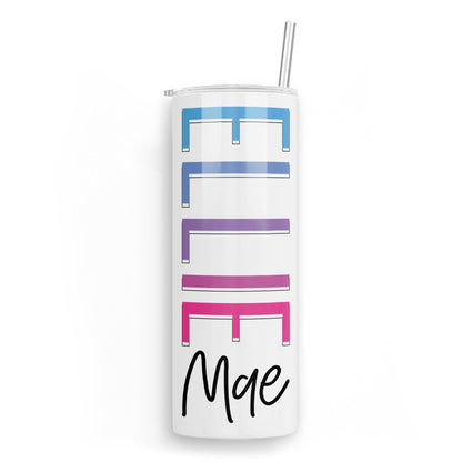 Name Outline Tumbler