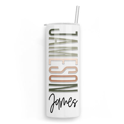 Name Outline Tumbler