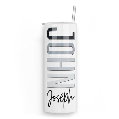 Name Outline Tumbler