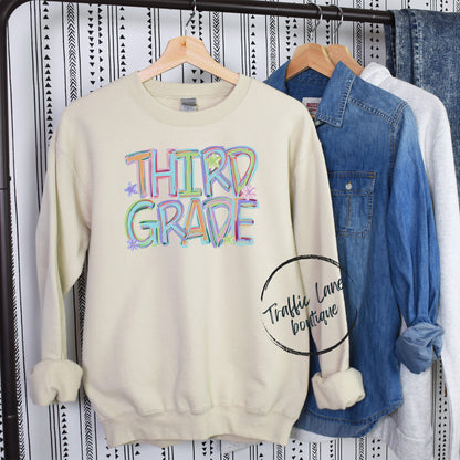 Tilted Grade - Grade Level - Customized With Name